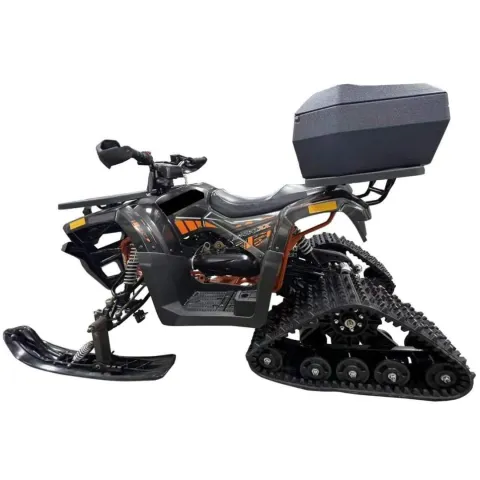 Зимний комплект для квадроциклов Motoland ATV 200 (лыжи + гусеницы) — особенности, фото 1