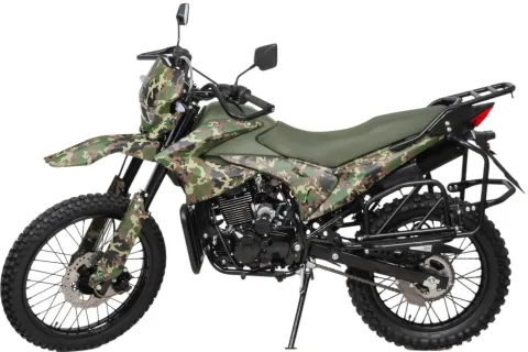 Мотоцикл Кросс Motoland 300 ENDURO MILITARY on road ПТС — особенности, фото 2