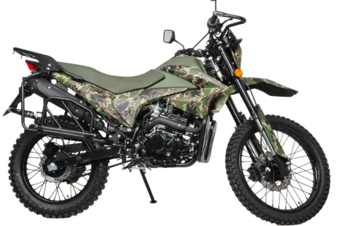 Мотоцикл Кросс Motoland 300 ENDURO MILITARY on road ПТС — особенности, фото 3