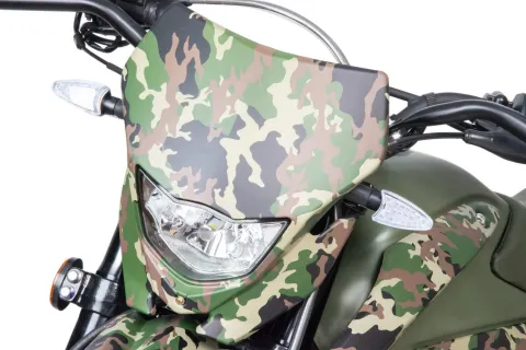 Мотоцикл Кросс Motoland 300 ENDURO MILITARY on road ПТС — особенности, фото 4