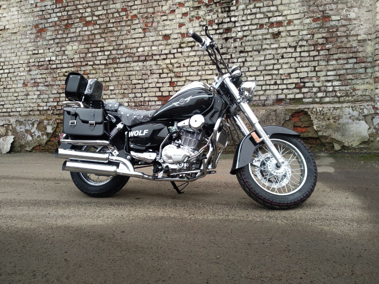 Motoland WOLF 300cc — круизер, влюбляющий с первого взгляда